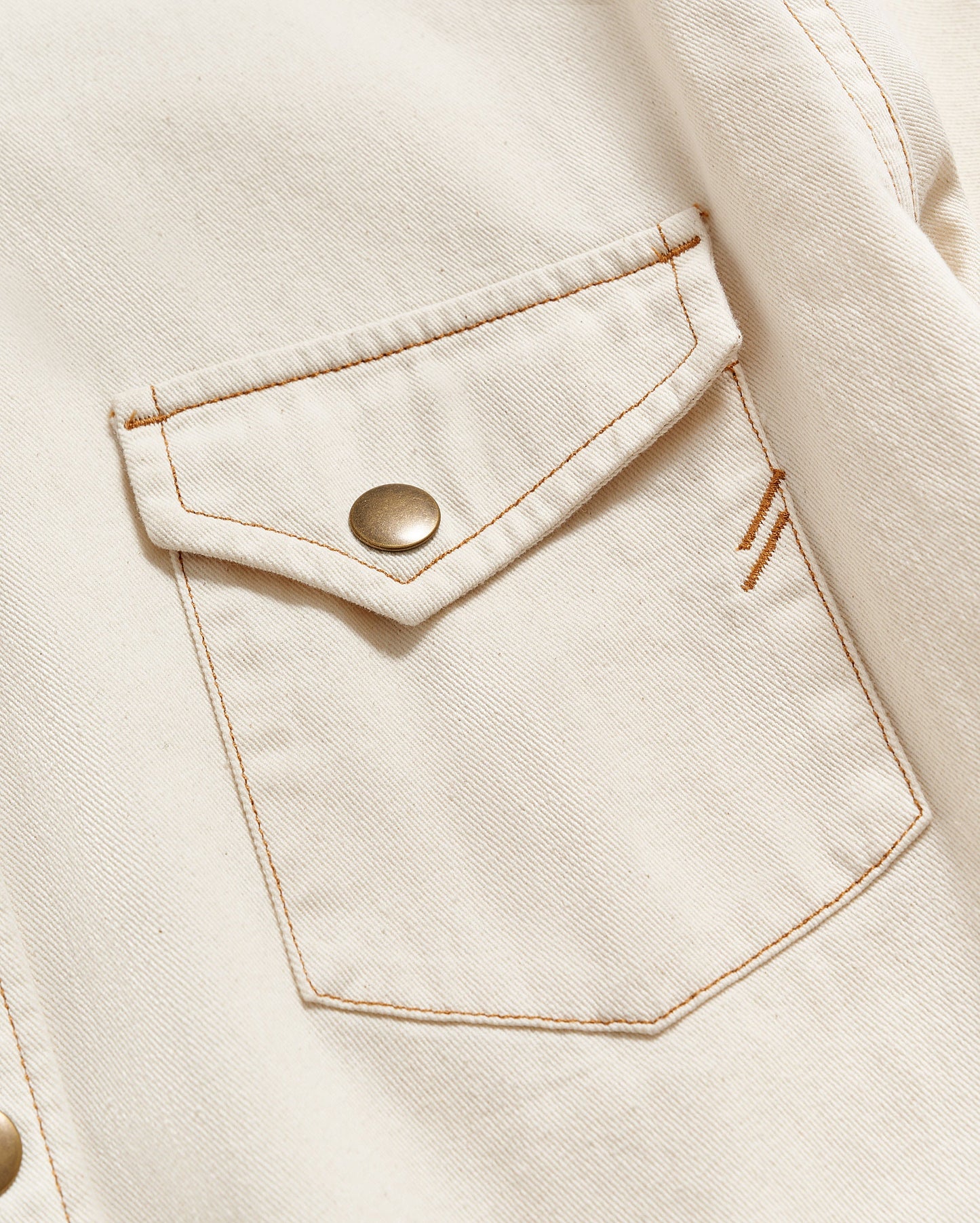 Shoals Twill Shirt Natural Billy Reid
