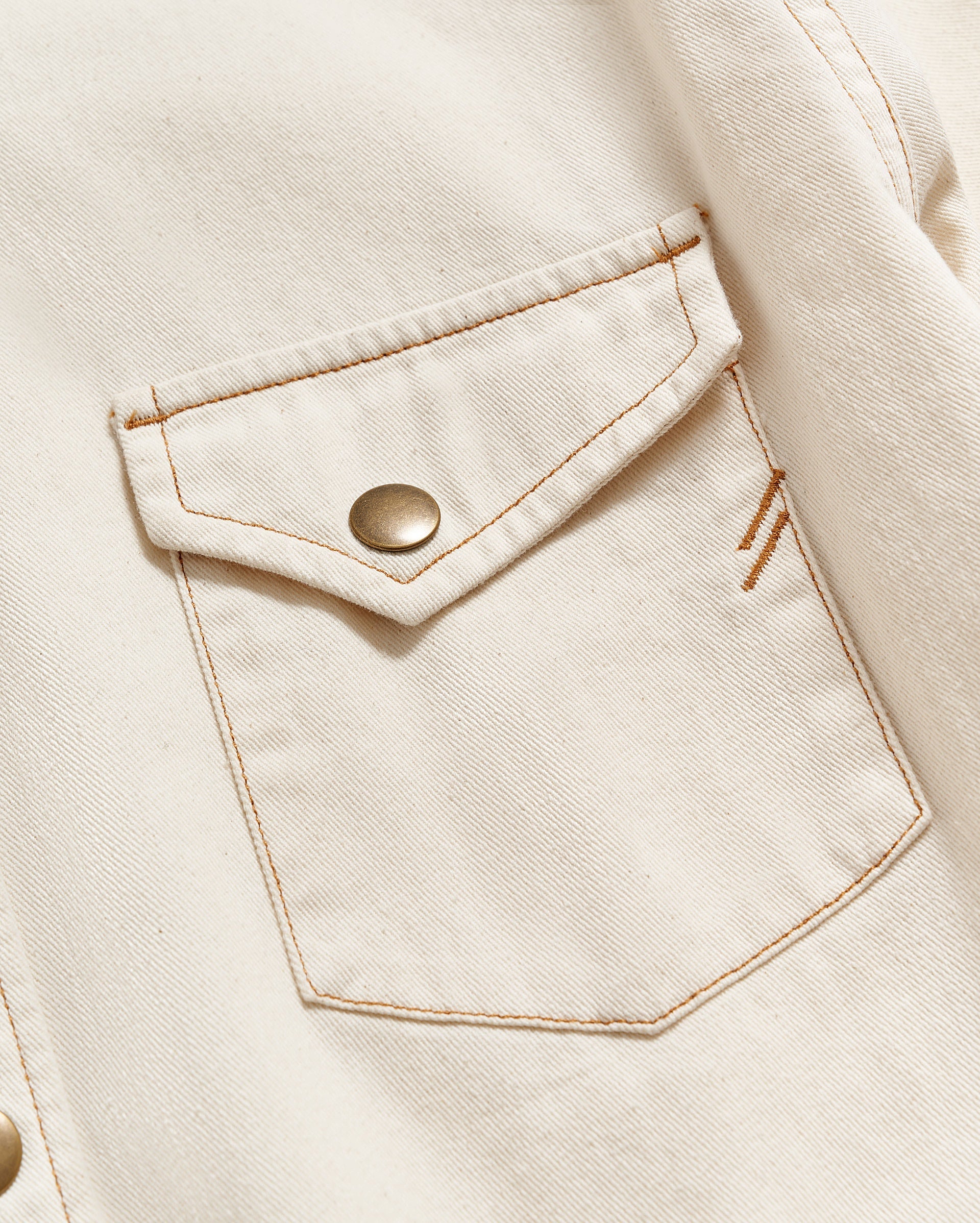 Shoals Twill Shirt Natural Billy Reid