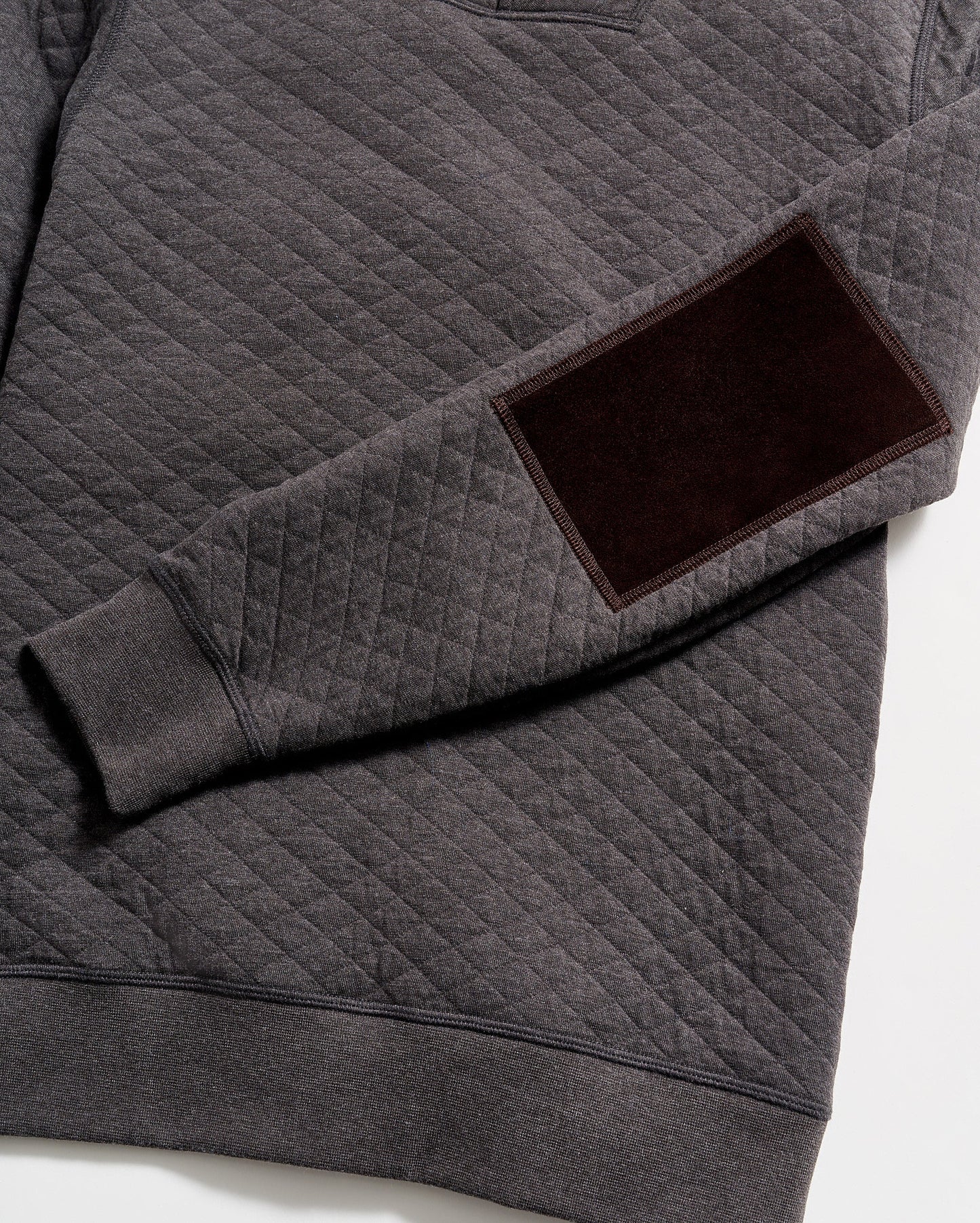 Diamond Quilt Shawl Black Billy Reid