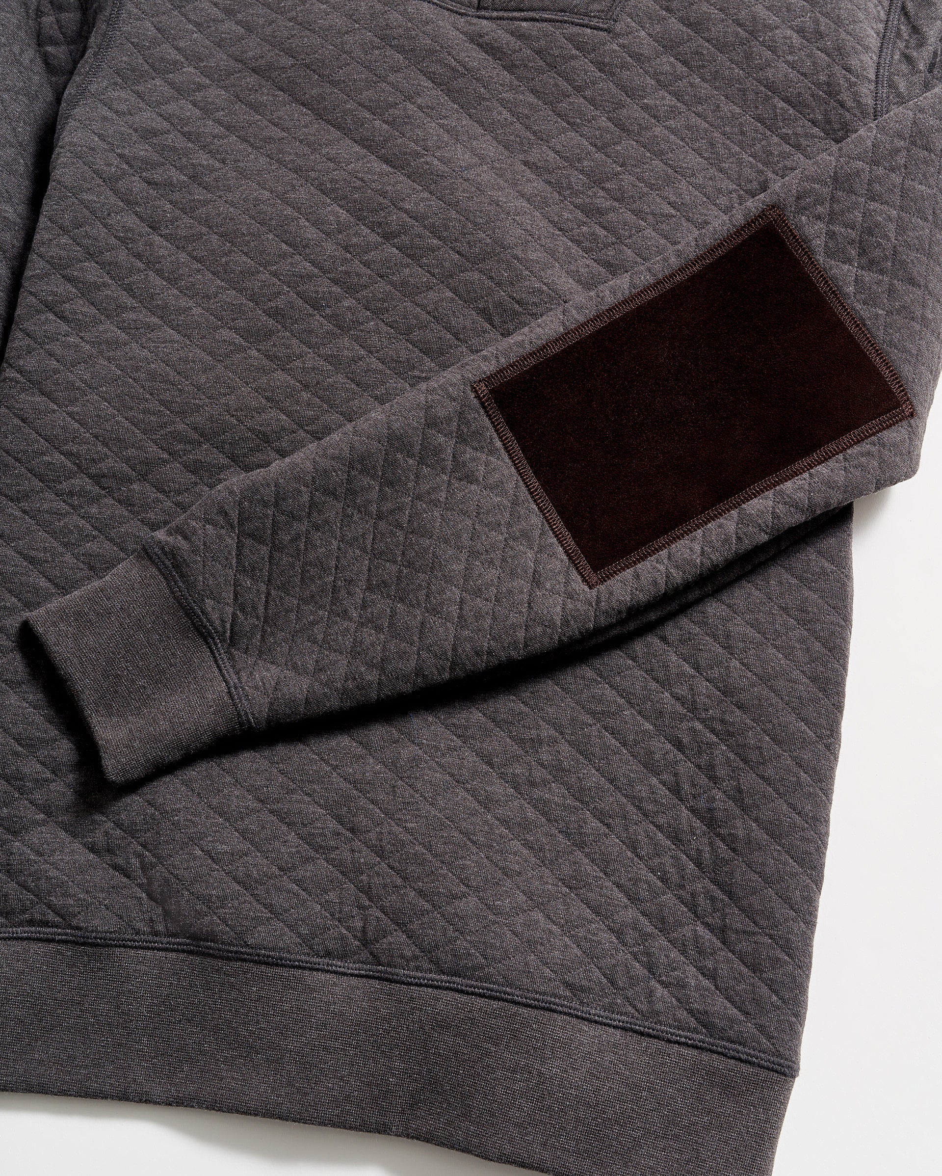 Diamond Quilt Shawl Black Billy Reid