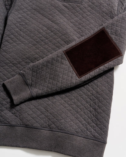 Diamond Quilt Shawl Black Billy Reid