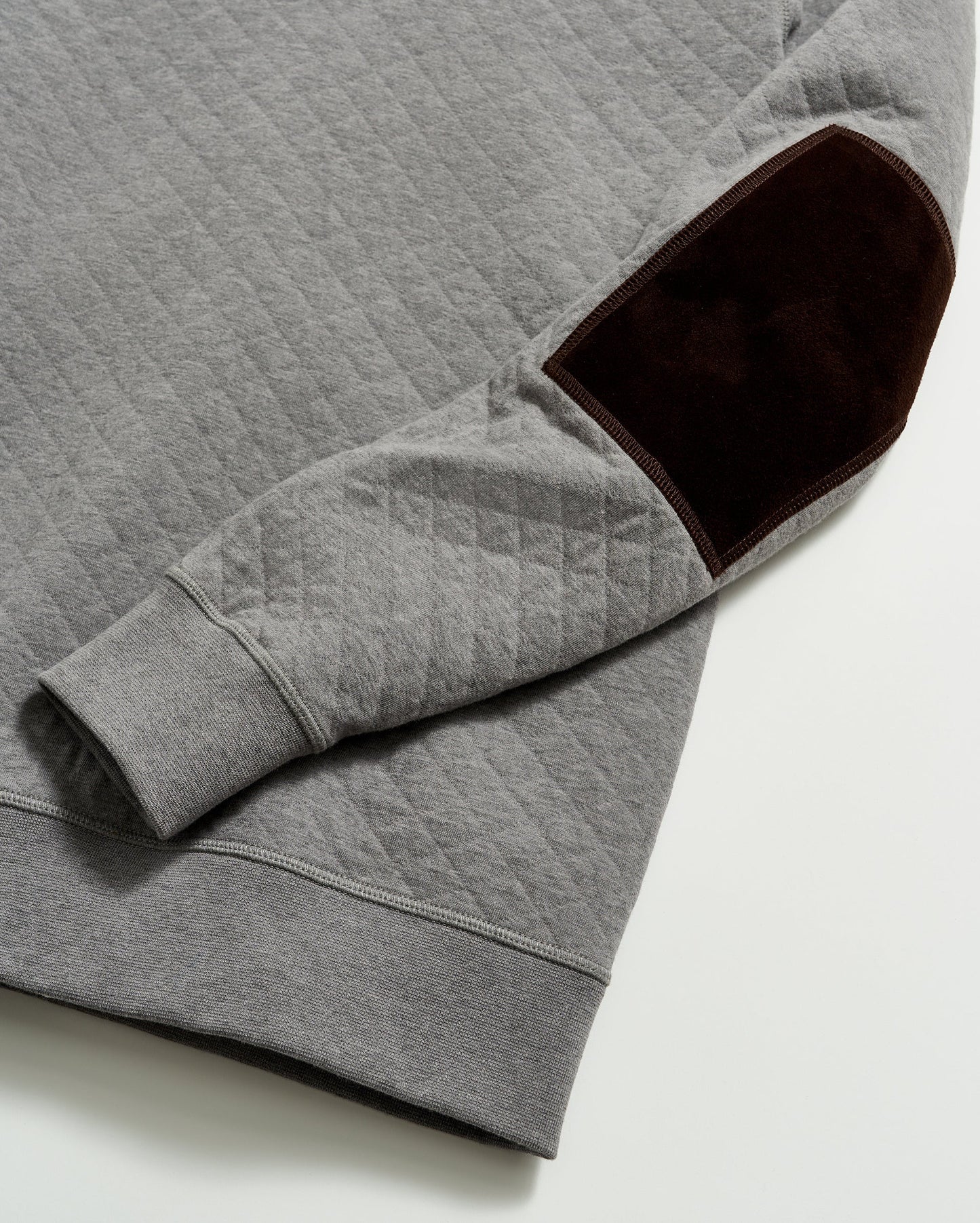 Diamond Quilt Shawl Medium Grey Billy Reid