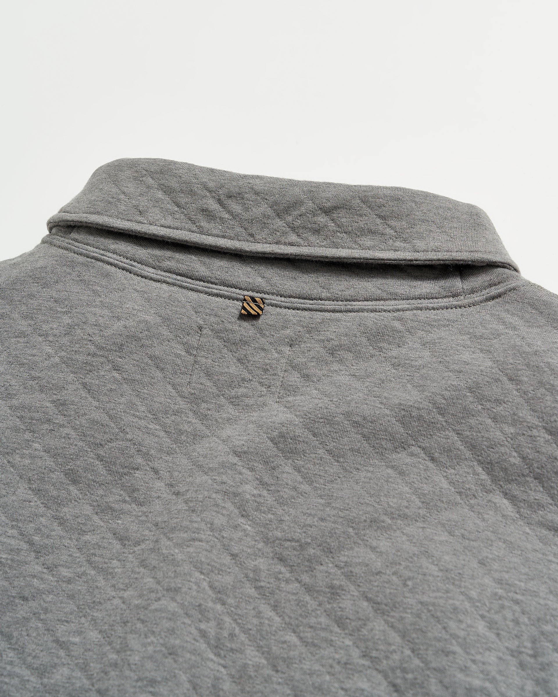 Diamond Quilt Shawl Medium Grey Billy Reid
