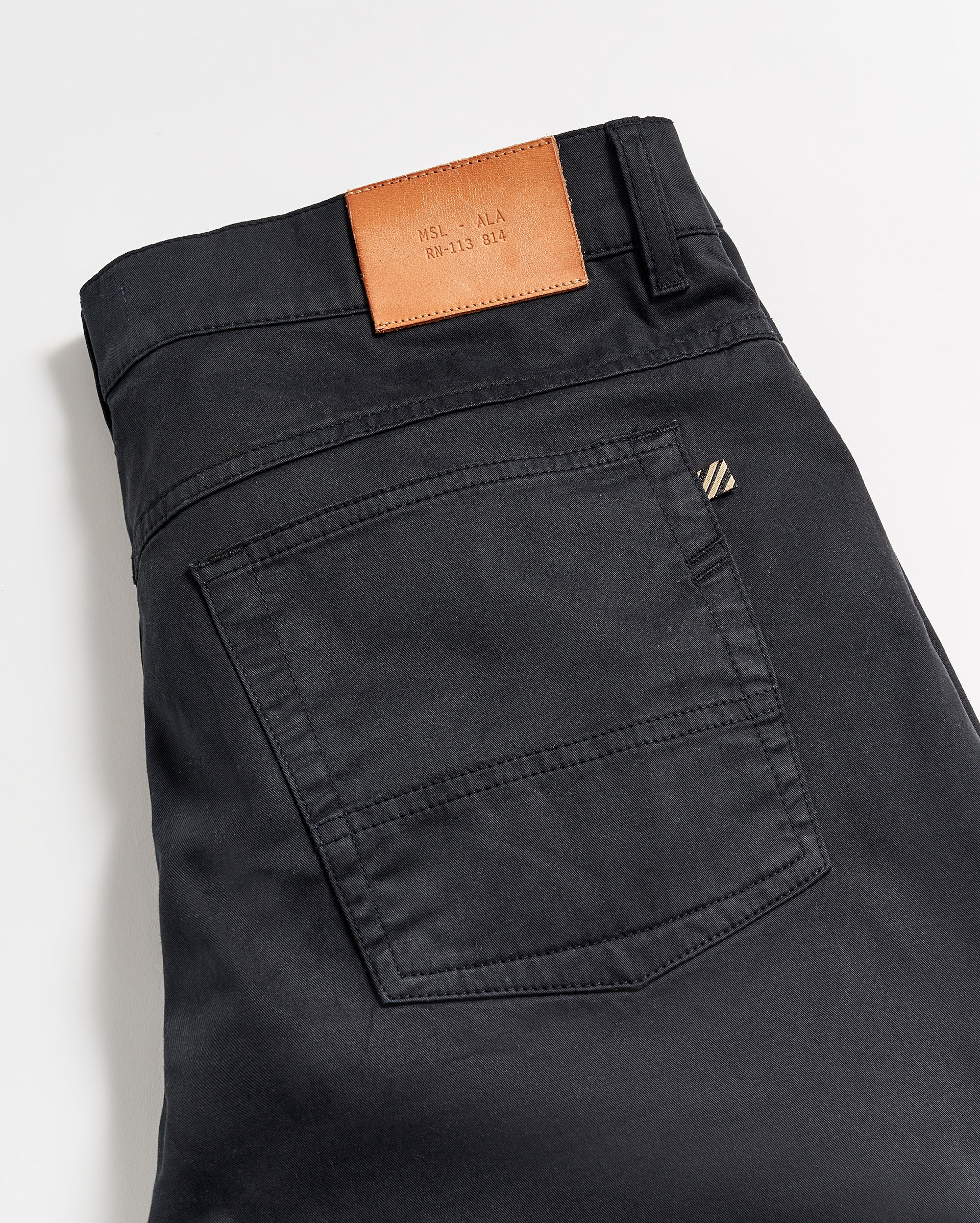 5 Pocket Pant Black Billy Reid