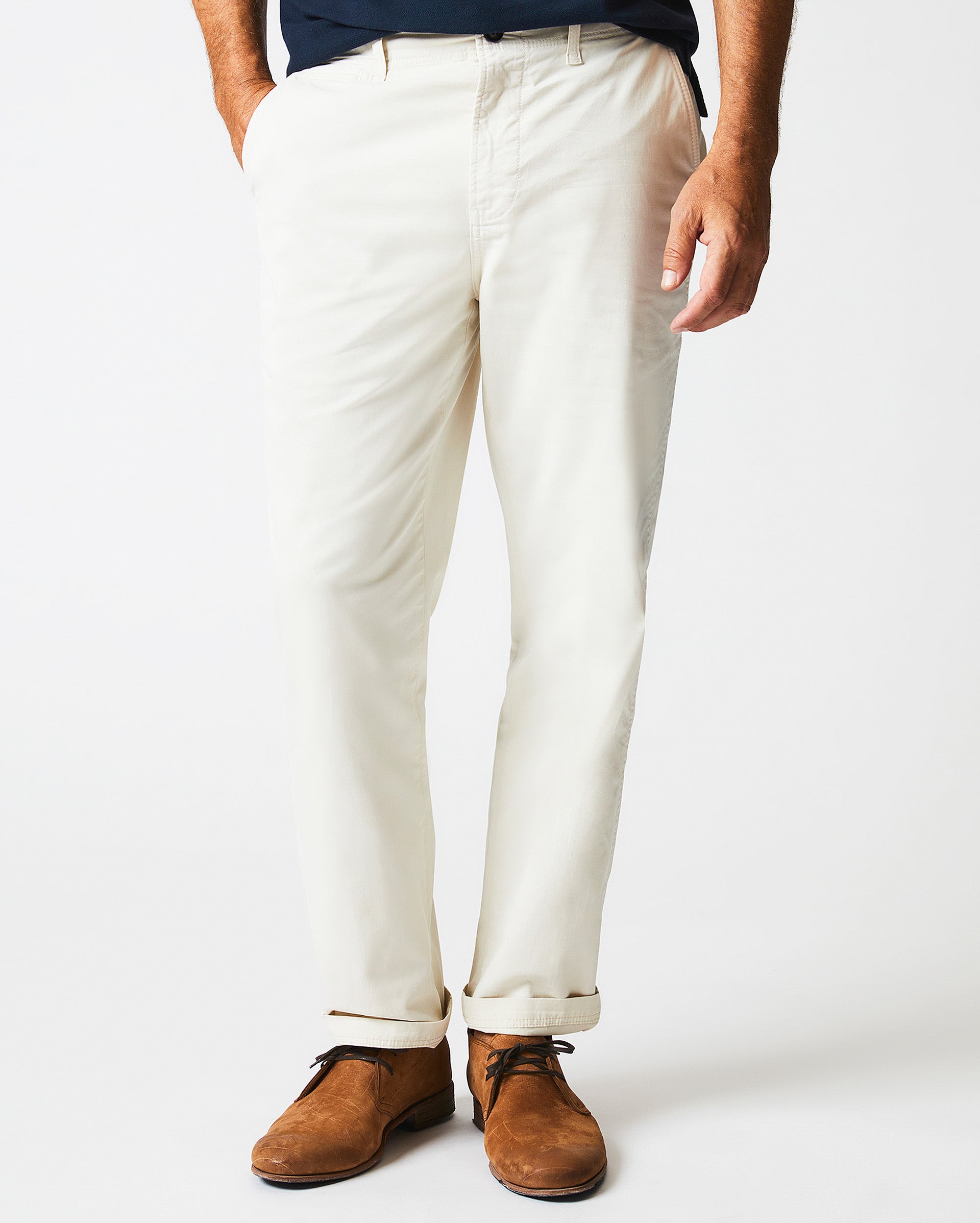 Chino Pant Eggshell Billy Reid