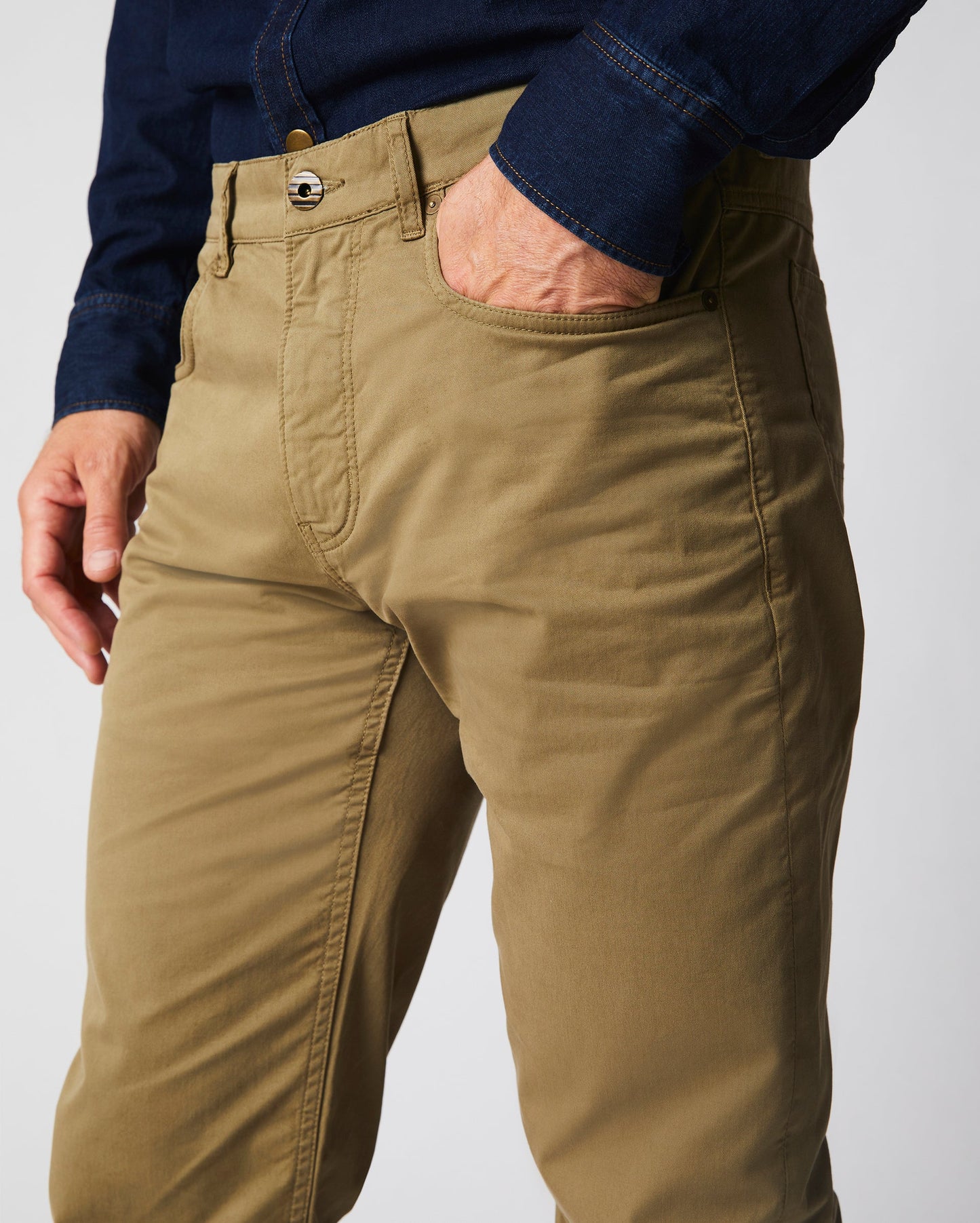 5 Pocket Pant Moss Green Billy Reid