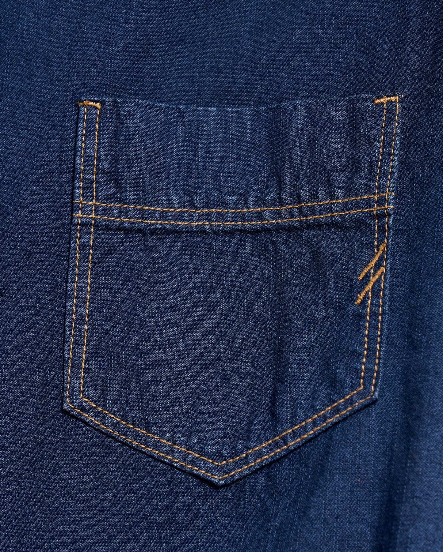 Shoals Denim Shirttail Dress Double Dye Billy Reid