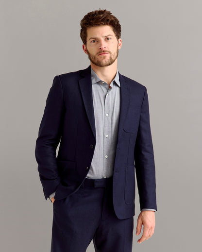 Archie Jacket Dark Navy Billy Reid