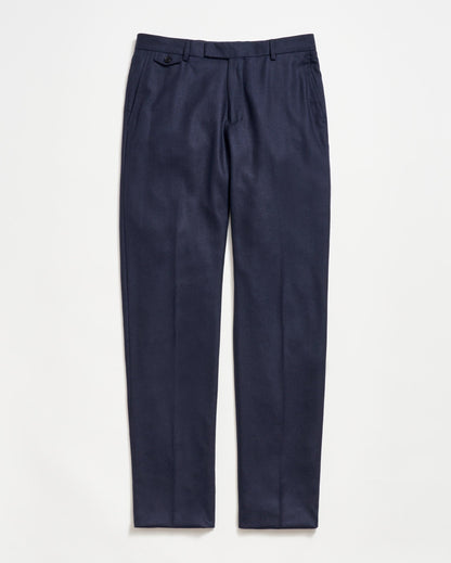 Flat Front Trouser Dark Navy Billy Reid