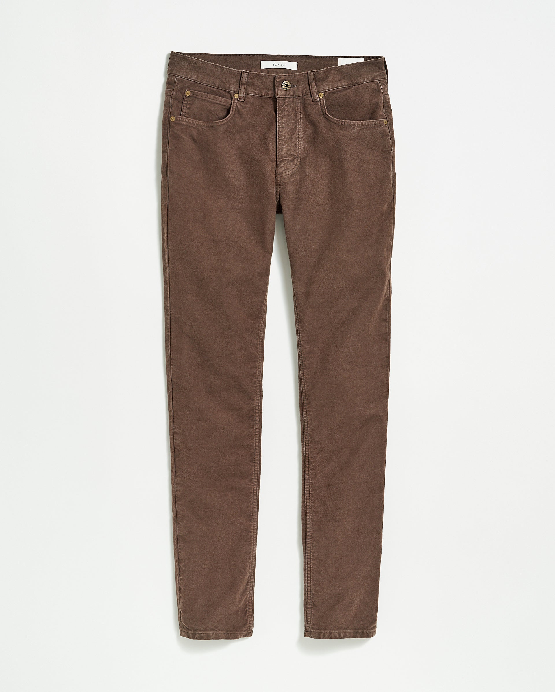 Moleskin Jean Coffee Billy Reid