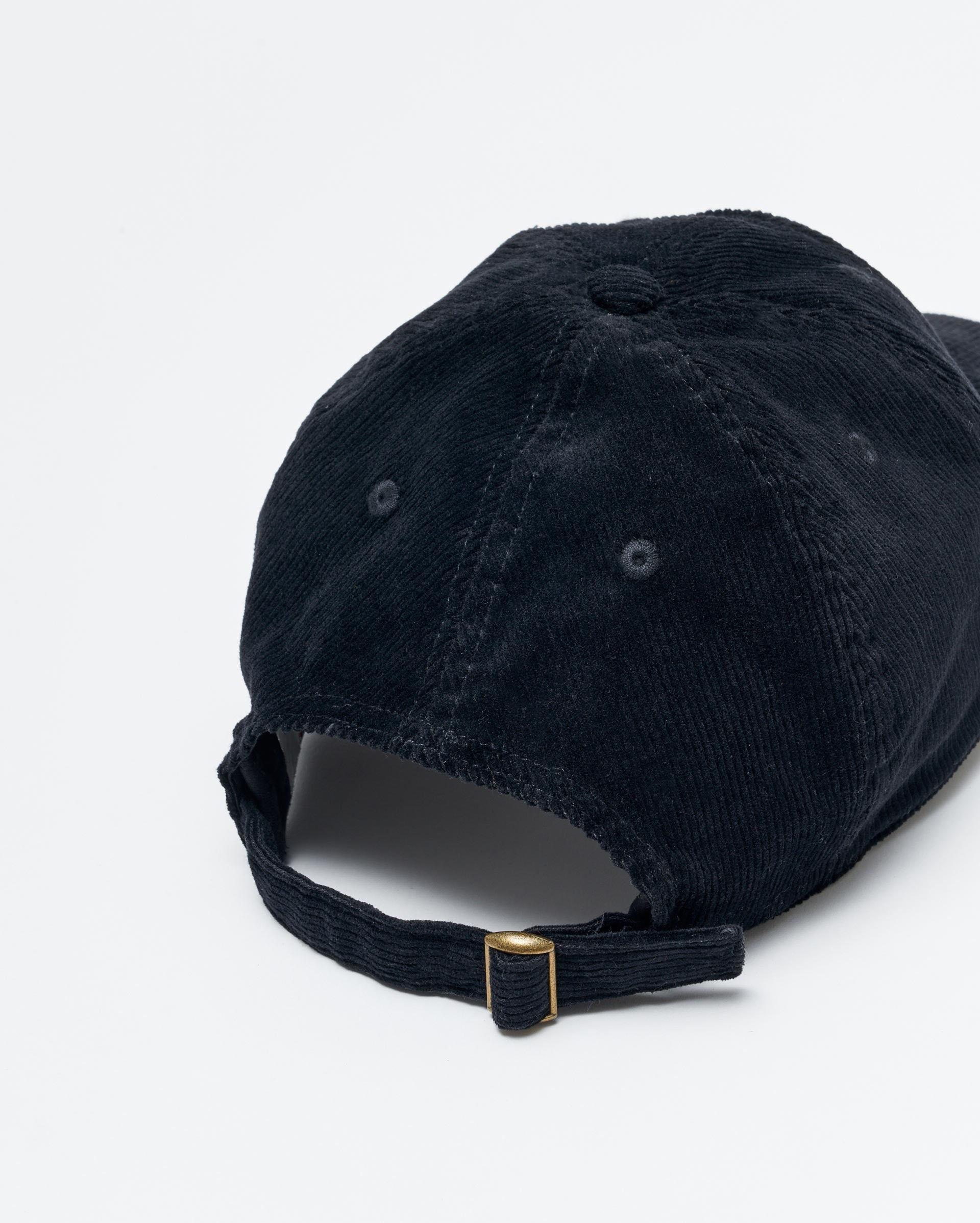 Pelican Cord Cap Black Billy Reid