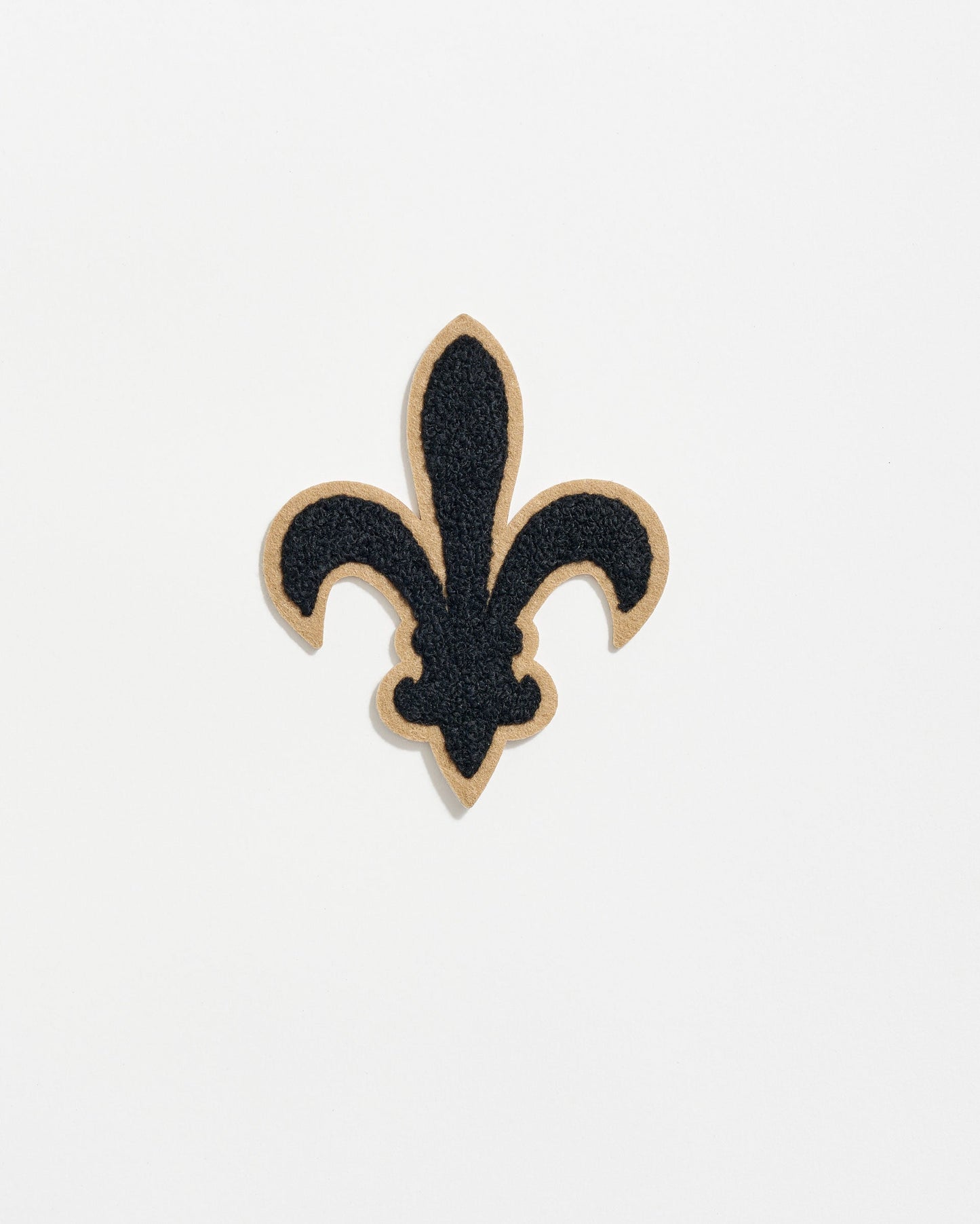 Collegiate Fleur De Lis Patch Black Billy Reid