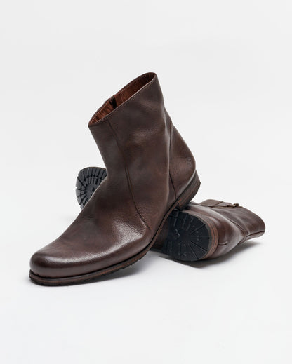 Paglia Moto Boot Black/Dark Brown Billy Reid