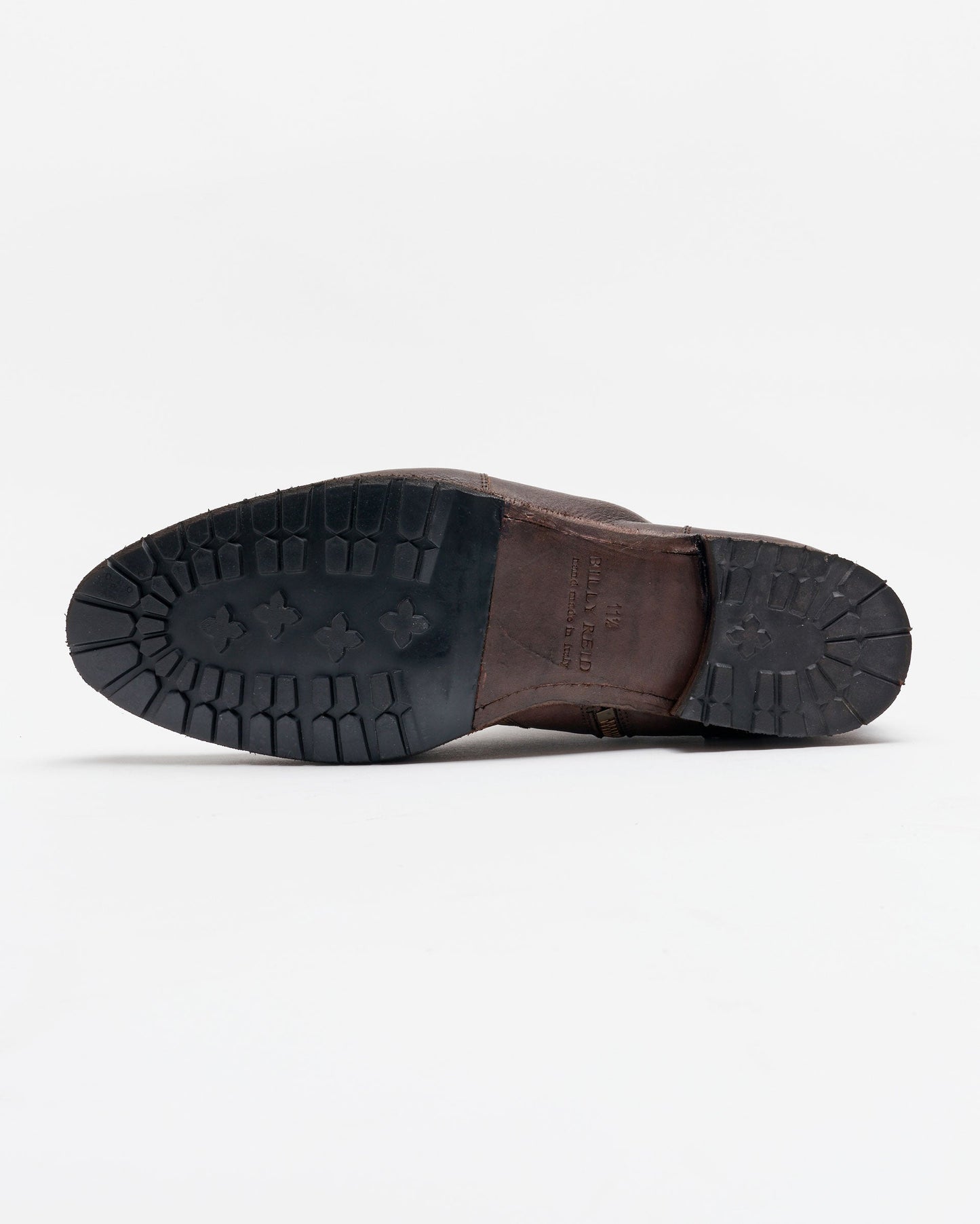 Paglia Moto Boot Black/Dark Brown Billy Reid