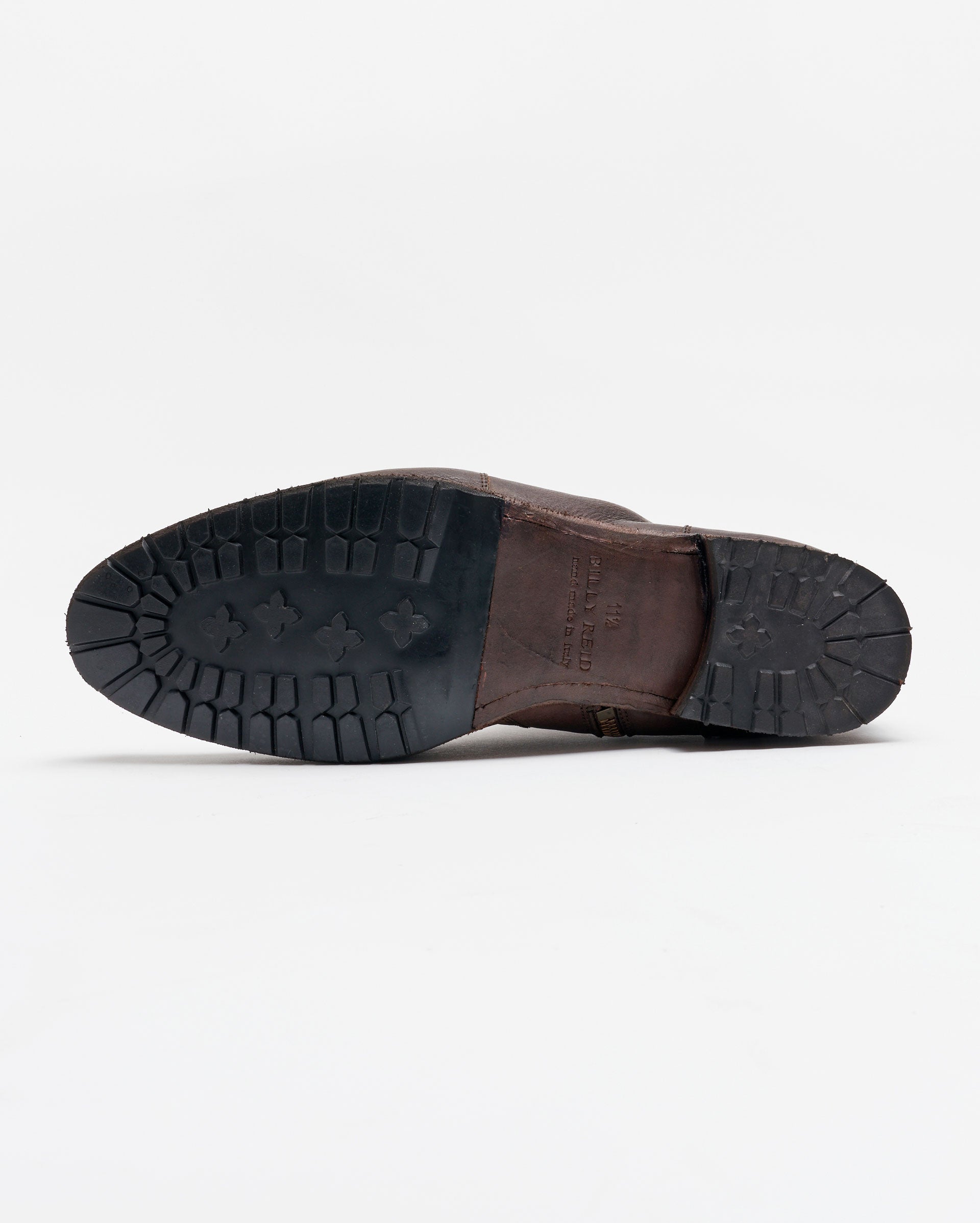 Paglia Moto Boot Black/Dark Brown Billy Reid