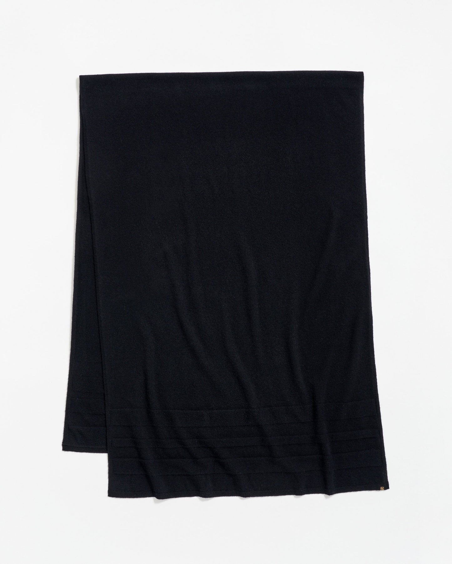 Cashmere Sweater Wrap Black Billy Reid