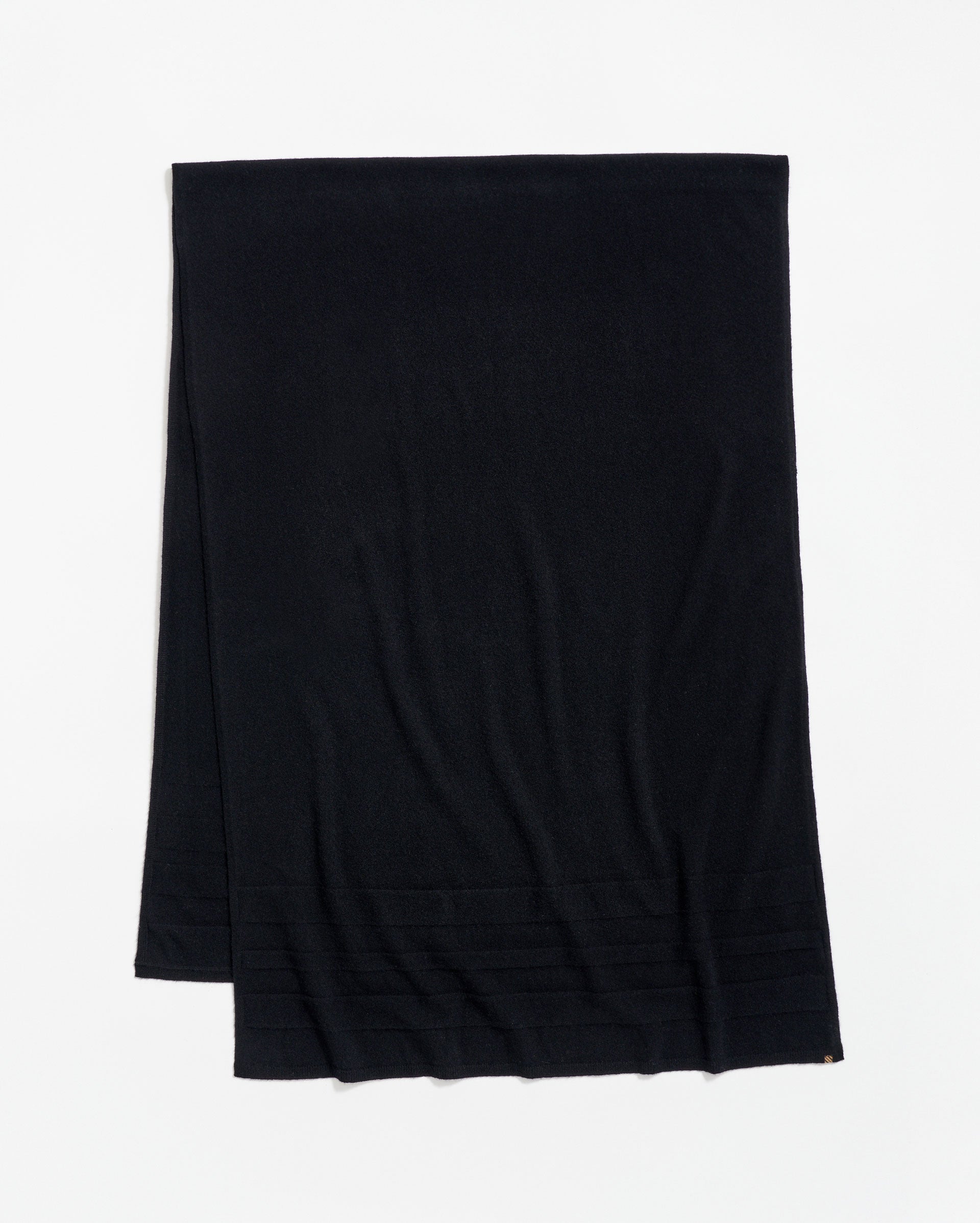 Cashmere Sweater Wrap Black Billy Reid