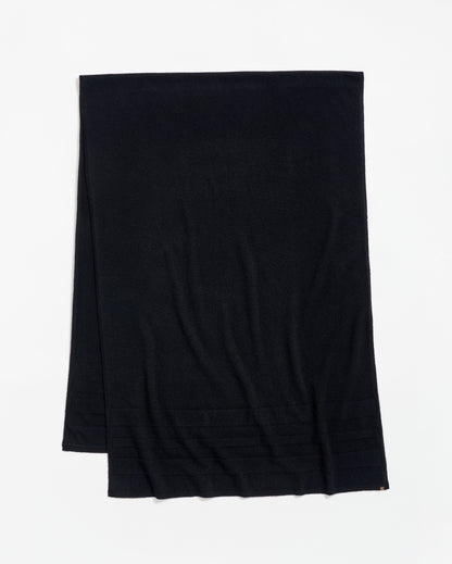 Cashmere Sweater Wrap Black Billy Reid
