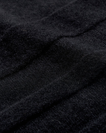 Cashmere Sweater Wrap Black Billy Reid