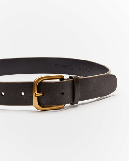 Distressed Leather Belt Cinnamon Billy Reid
