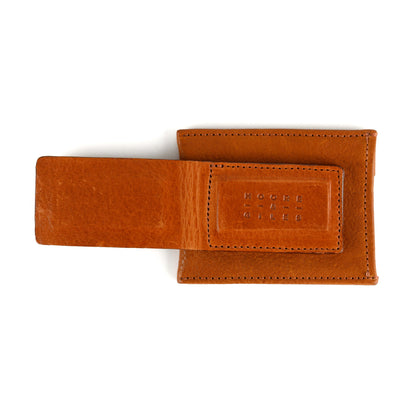 Moore & Giles Money Clip Wallet Modern Saddle Billy Reid