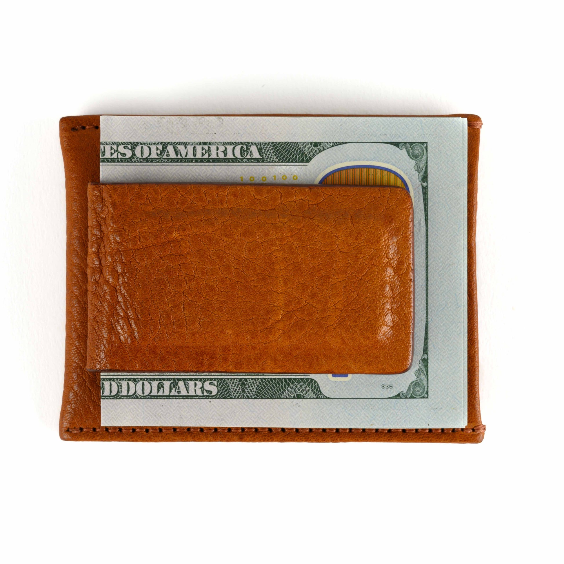 Moore & Giles Money Clip Wallet Modern Saddle Billy Reid