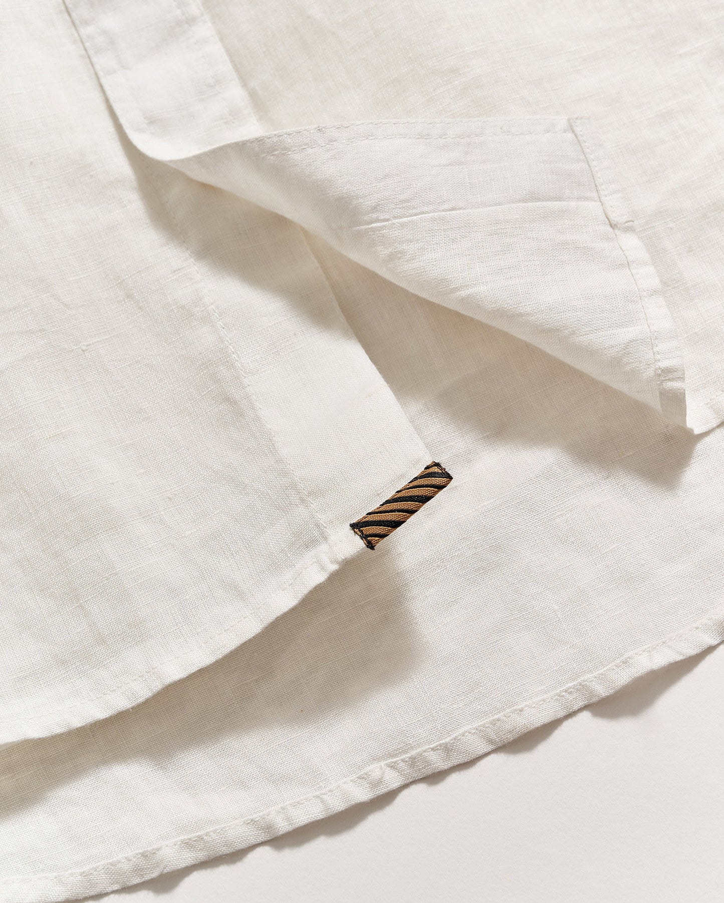 Short Sleeve Linen Tuscumbia Shirt Button Down White Billy Reid