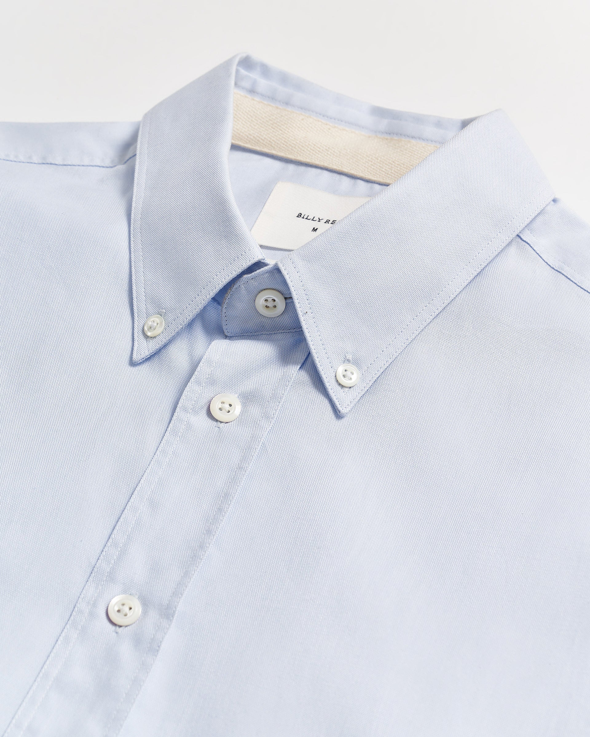 Arnie Oxford Shirt Light Blue Billy Reid