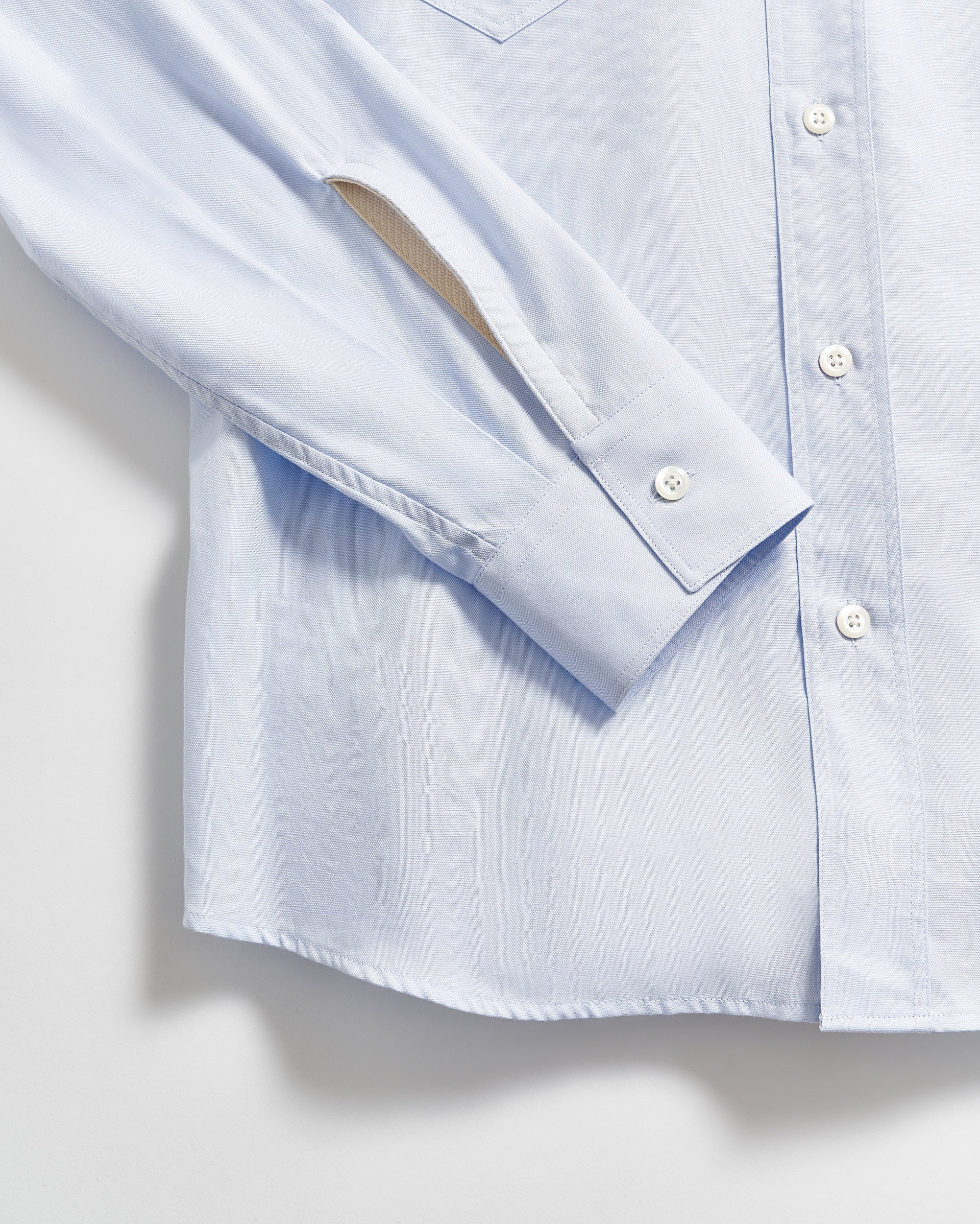 Arnie Oxford Shirt Light Blue Billy Reid
