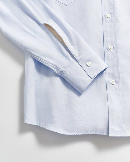Arnie Oxford Shirt Light Blue Billy Reid
