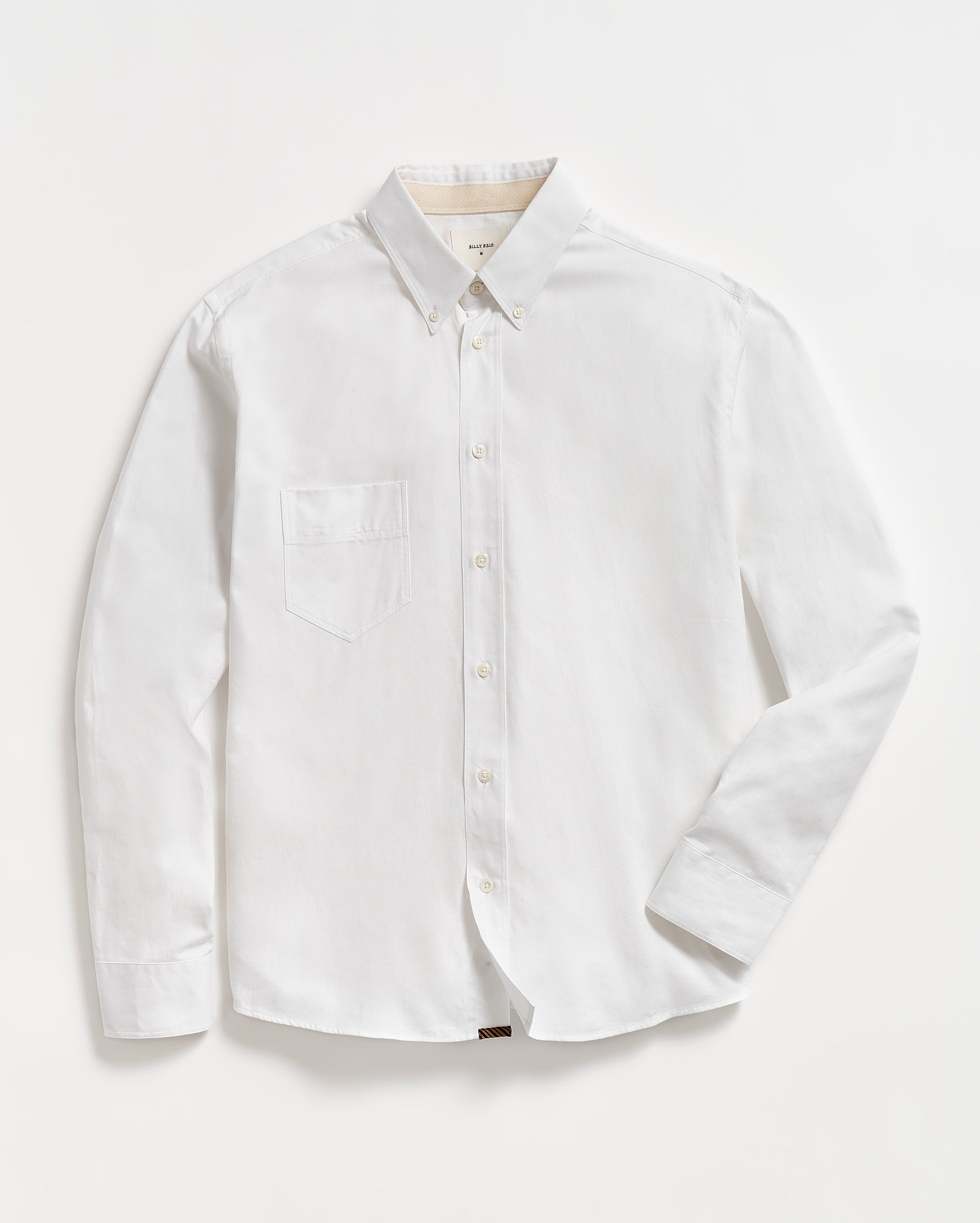 Arnie Oxford Shirt White Billy Reid