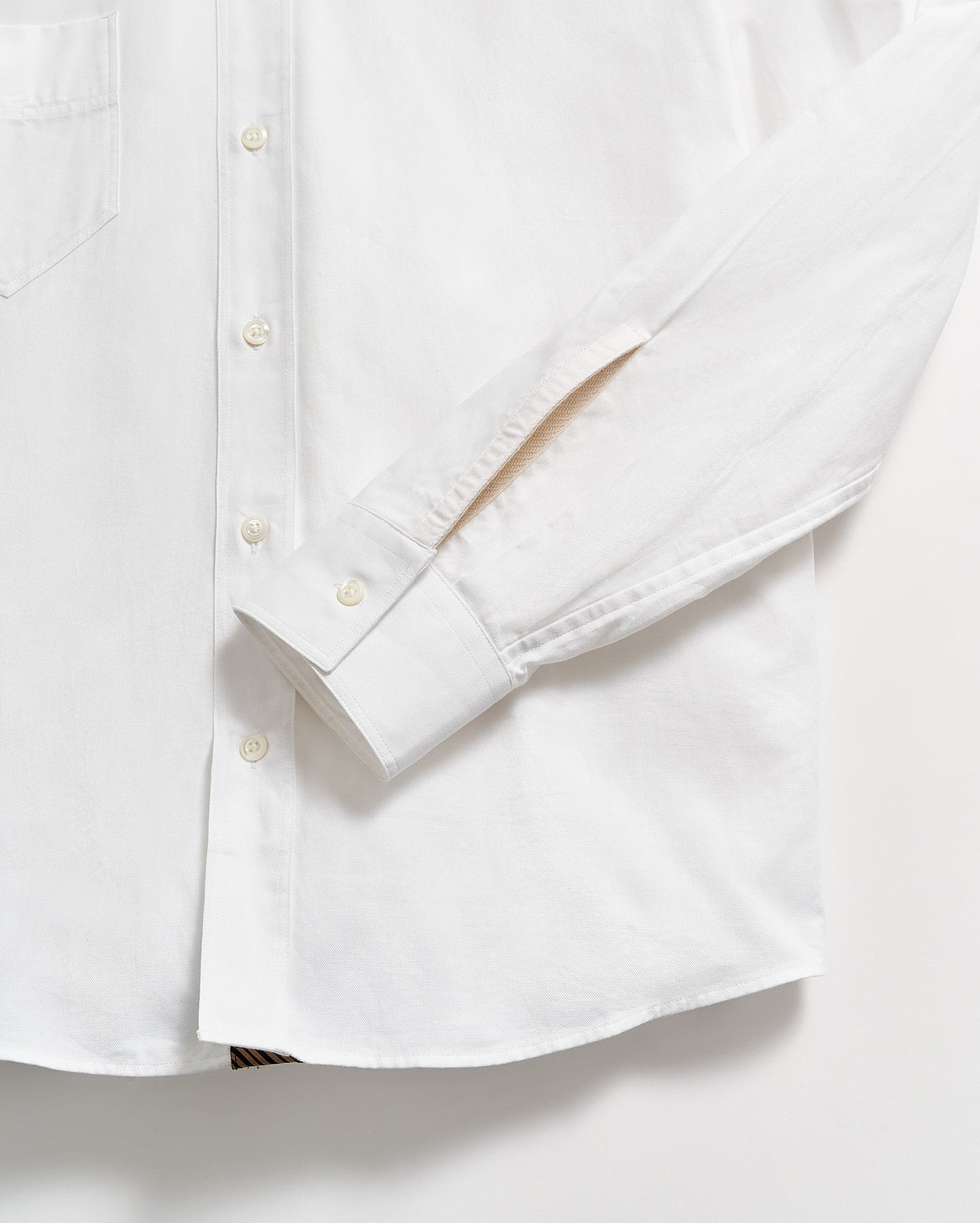 Arnie Oxford Shirt White Billy Reid
