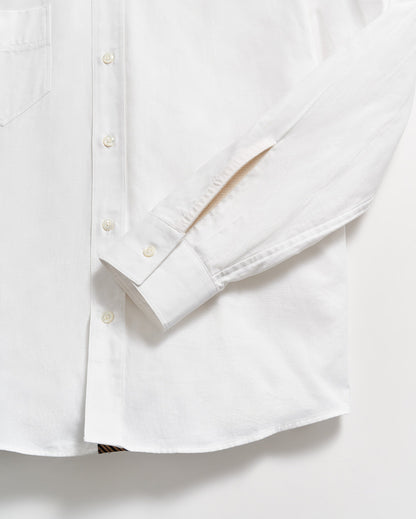 Arnie Oxford Shirt White Billy Reid