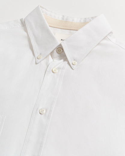 Arnie Oxford Shirt White Billy Reid