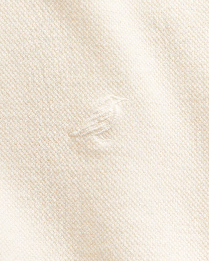 Long Sleeve Knit Yellowhammer Shirt Tinted White Billy Reid