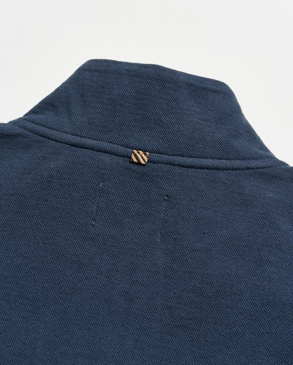Cullman Half Zip Navy Billy Reid