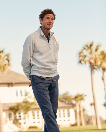 Cullman Half Zip Silver Billy Reid