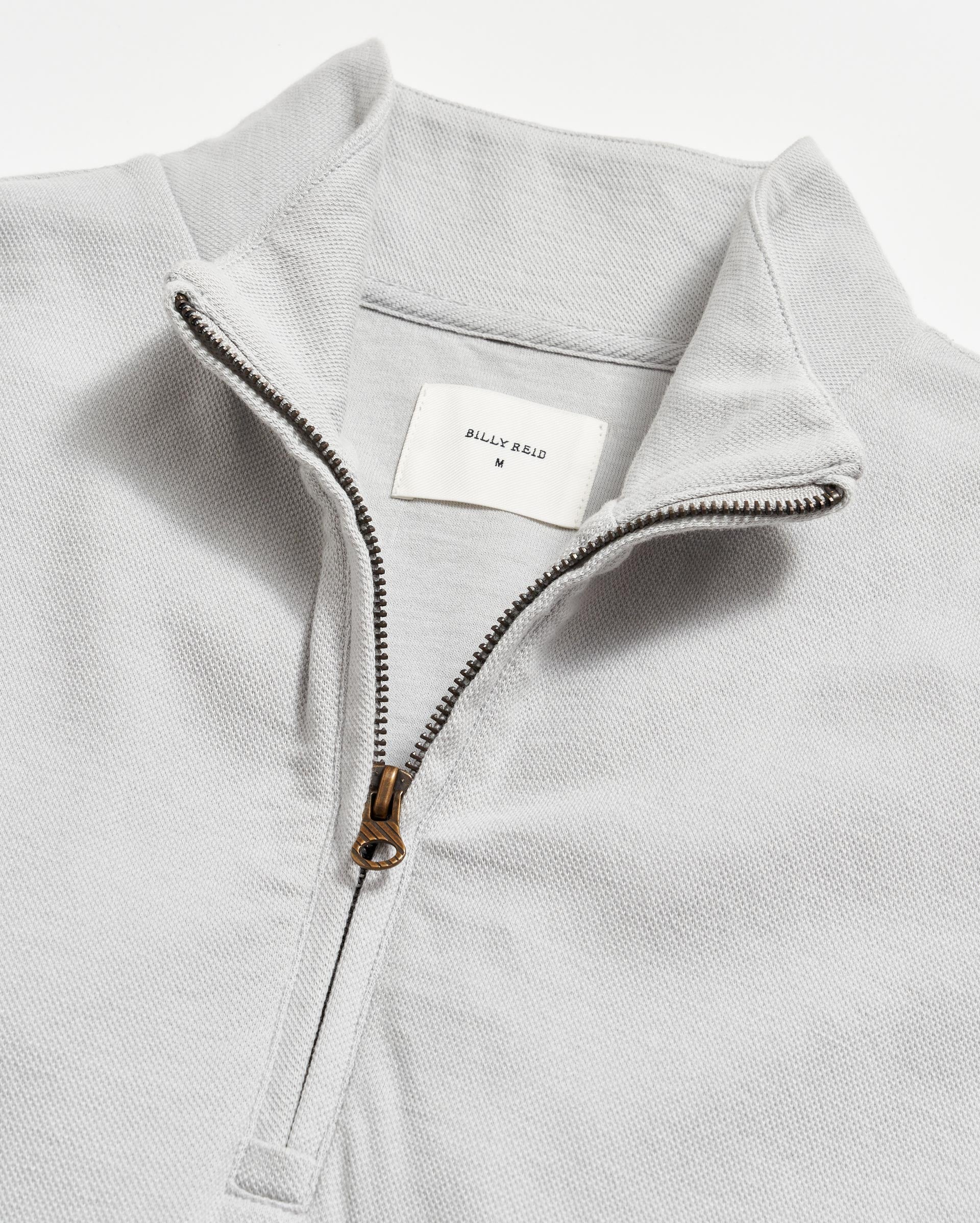 Cullman Half Zip Silver Billy Reid