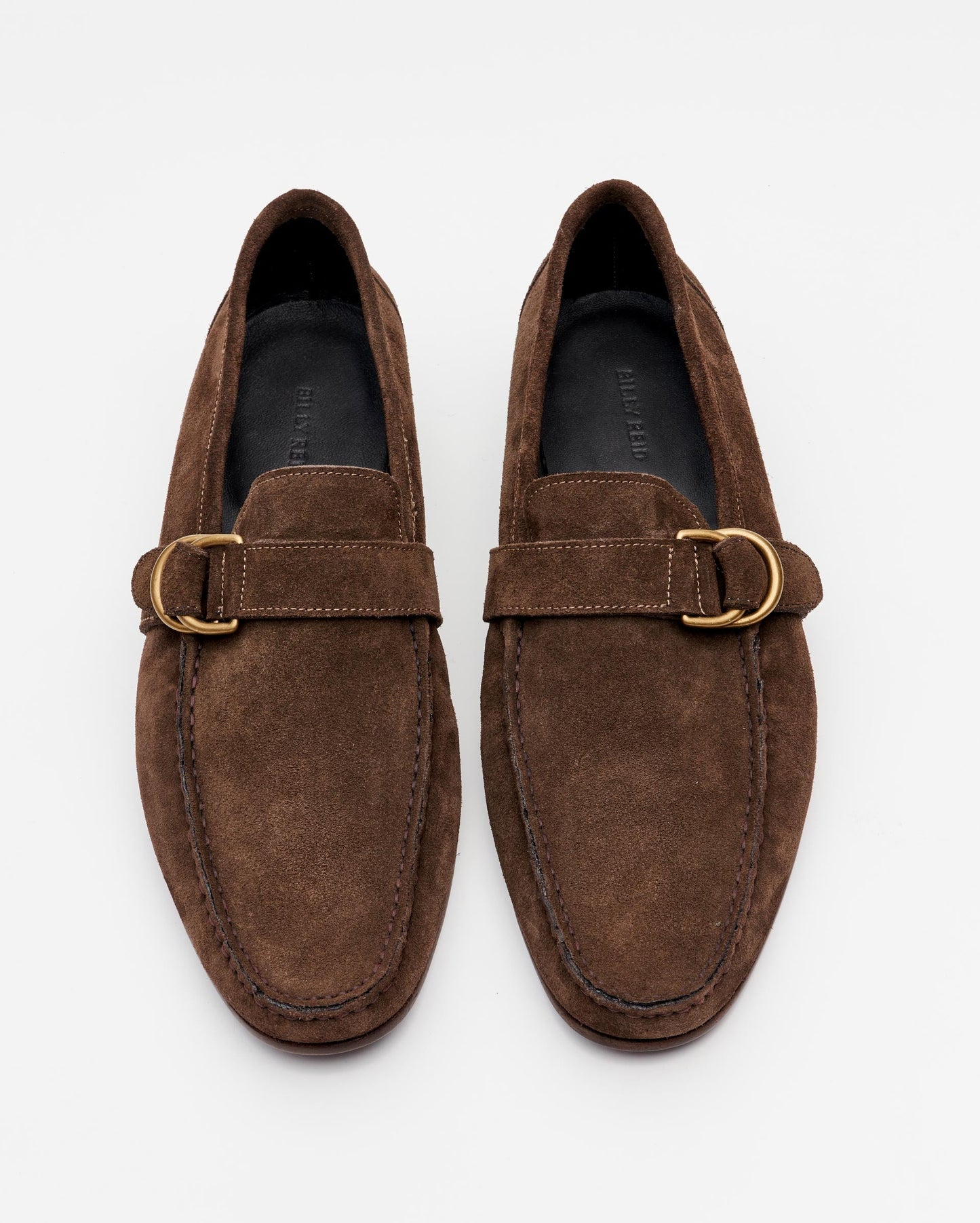 D-Ring Loafer Olive/Brown Billy Reid