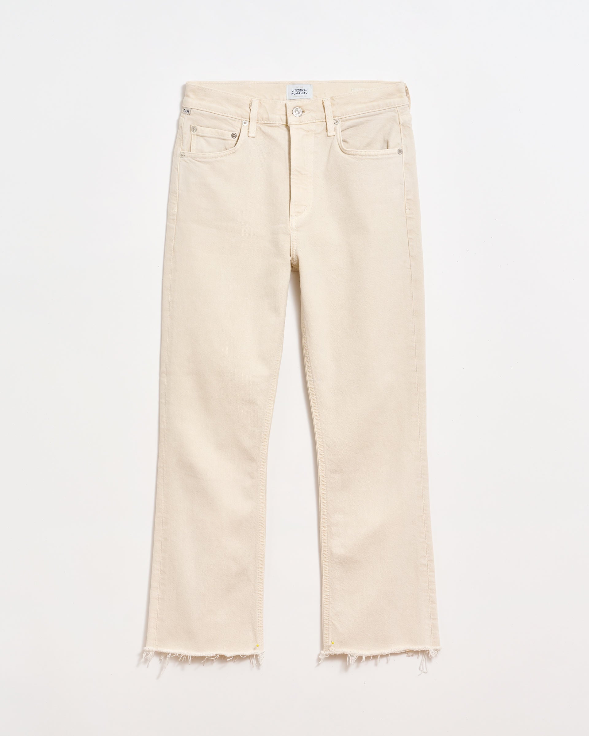 Citizens Of Humanity Isola Cropped Boot (Almondette) Natural Billy Reid