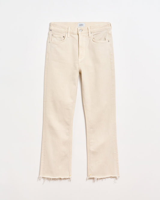 Citizens Of Humanity Isola Cropped Boot (Almondette) Natural Billy Reid