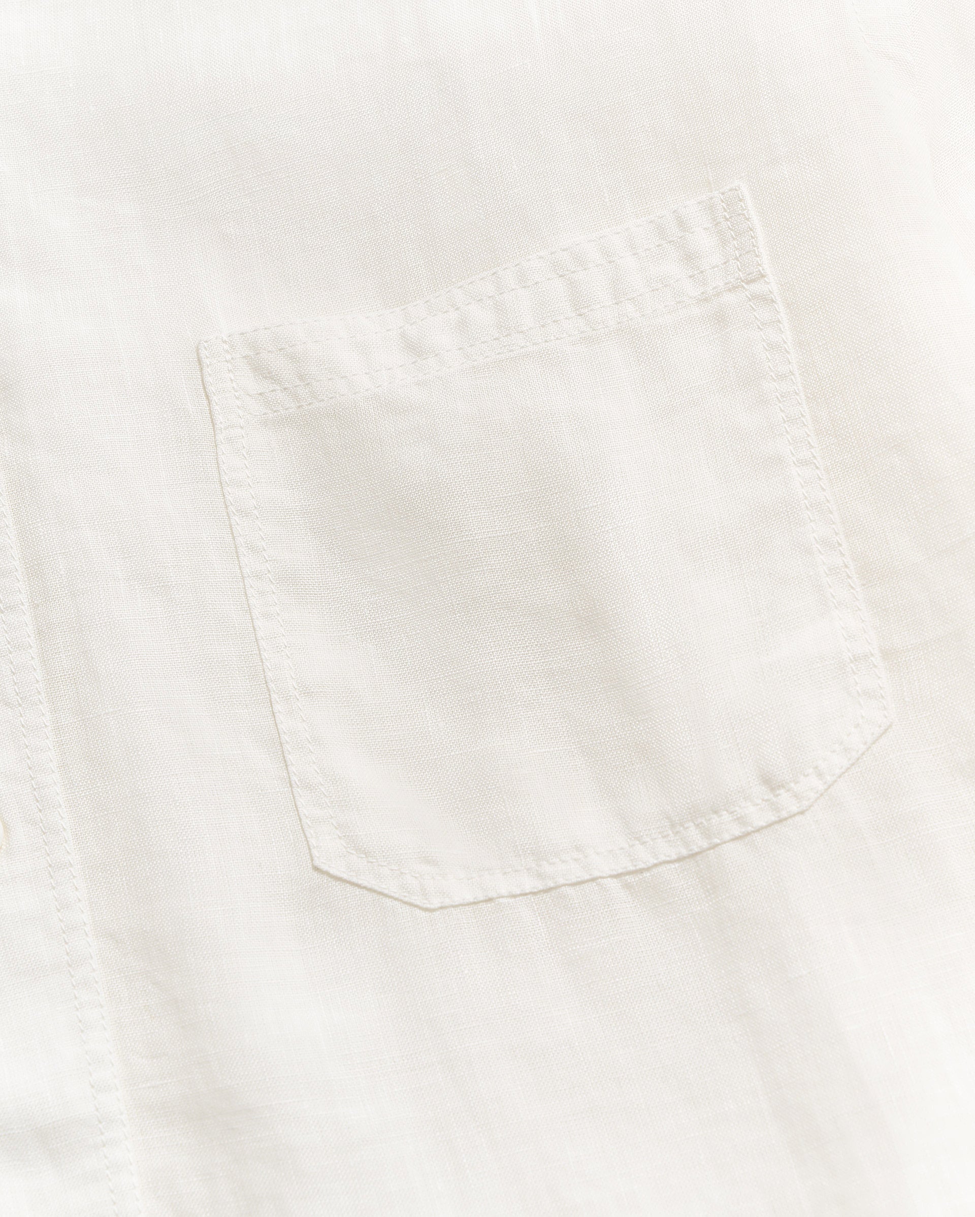 Tuscumbia Linen Shirt Button Down White Billy Reid