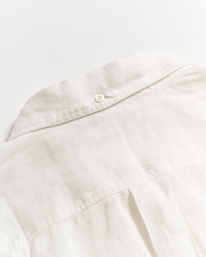 Tuscumbia Linen Shirt Button Down White Billy Reid