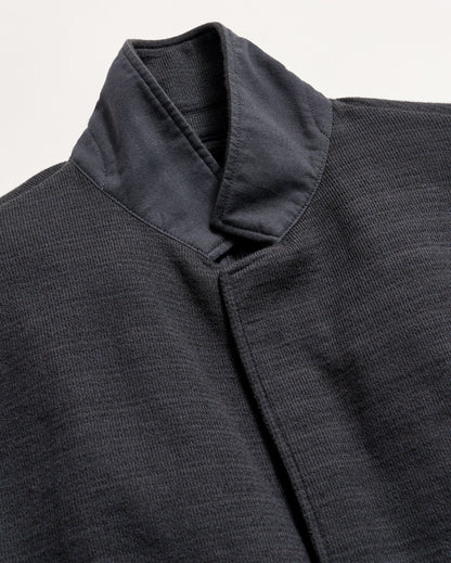 Ottoman Knit Sport Coat Carbon Blue Billy Reid