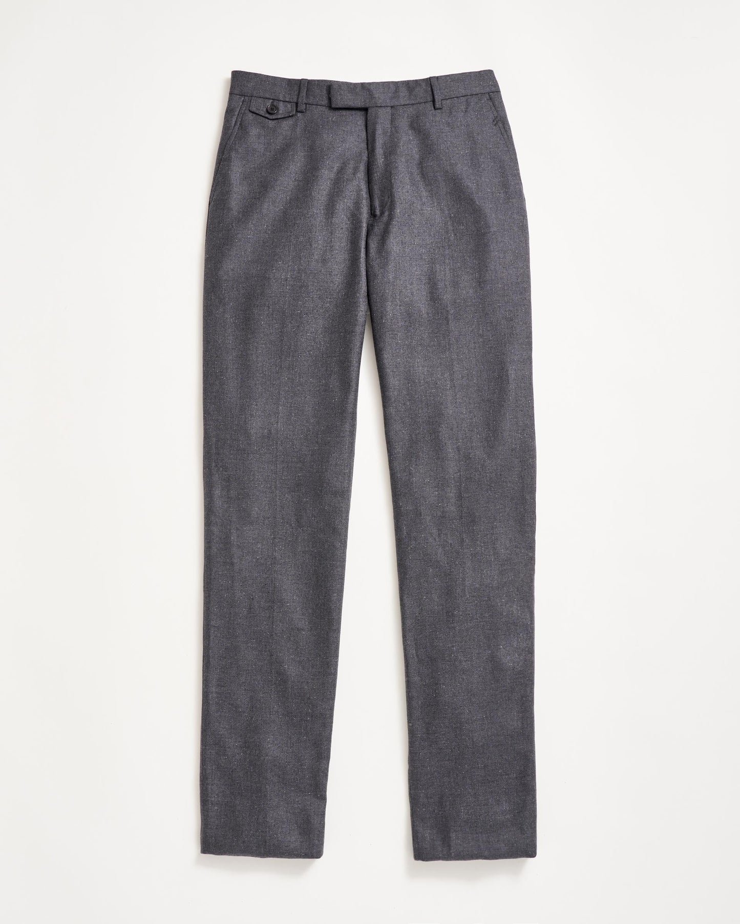 Flat Front Trouser Charcoal Billy Reid