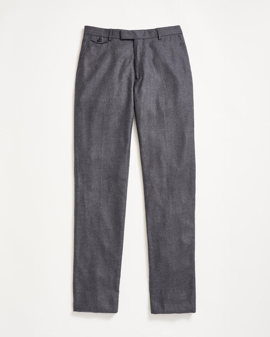 Flat Front Trouser Charcoal Billy Reid