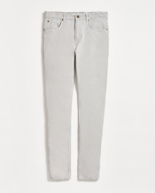 Cotton Linen 5 Pocket Pant Quarry Billy Reid