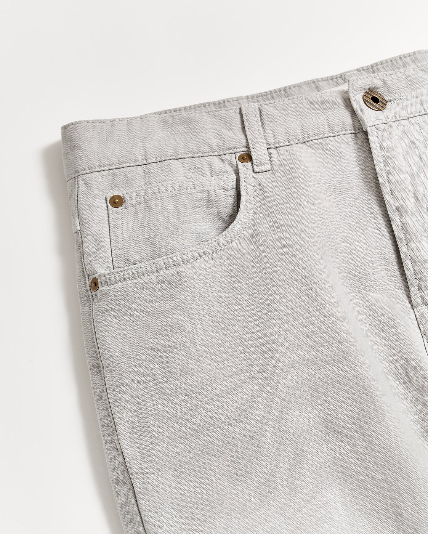 Cotton Linen 5 Pocket Pant Quarry Billy Reid