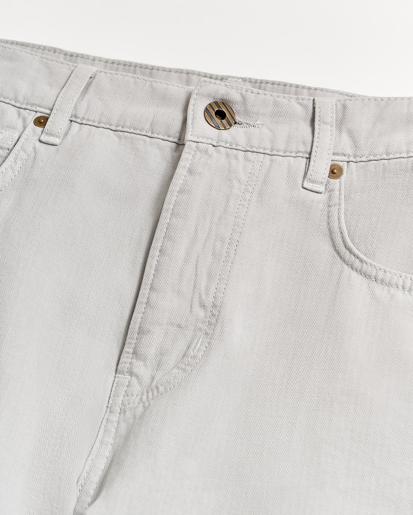 Cotton Linen 5 Pocket Pant Quarry Billy Reid
