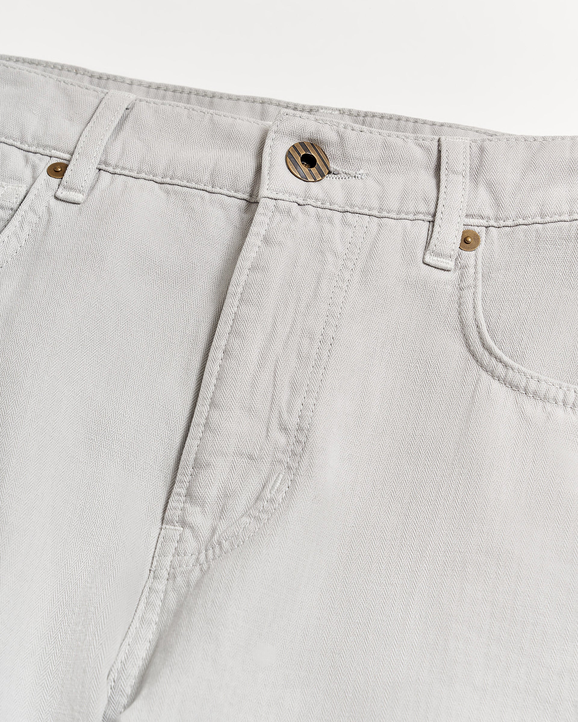 Cotton Linen 5 Pocket Pant Quarry Billy Reid